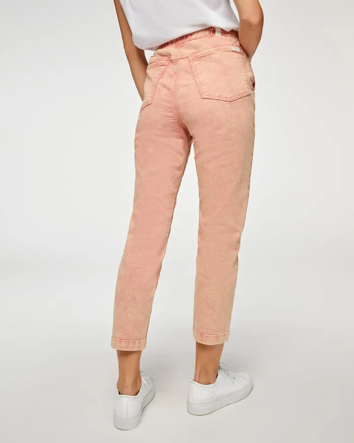 7 For All Mankind Pants Slim Jogger In Mineral Rose Mineral Rose 8211 Women