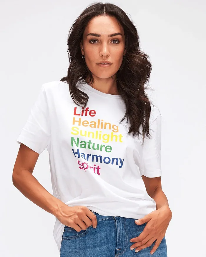7 For All Mankind Tops Pride For All Mankind Genderless Harmony Graphic Tee 8211 Women 7 For All Mankind Tops Pride For All Mankind Genderless Harmony Graphic Tee 8211 Women