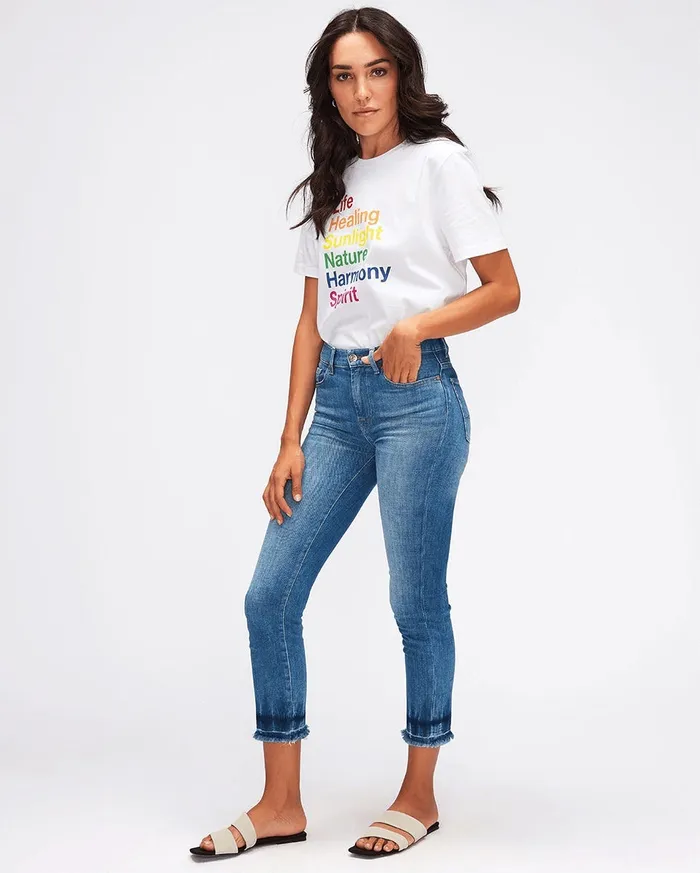 7 For All Mankind Tops Pride For All Mankind Genderless Harmony Graphic Tee 8211 Women