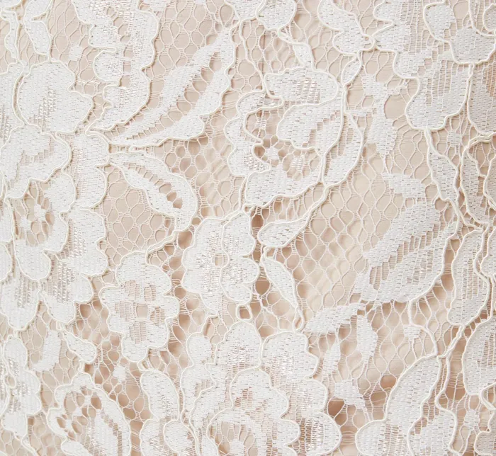 Adrianna Papell Floral Lace And Feather Trimmed Short Sheath Cocktail Dress In Ivory Ivory Women Short Dresses Adrianna Papell Floral Lace And Feather Trimmed Short Sheath Cocktail Dress In Ivory Ivory Women Short Dresses