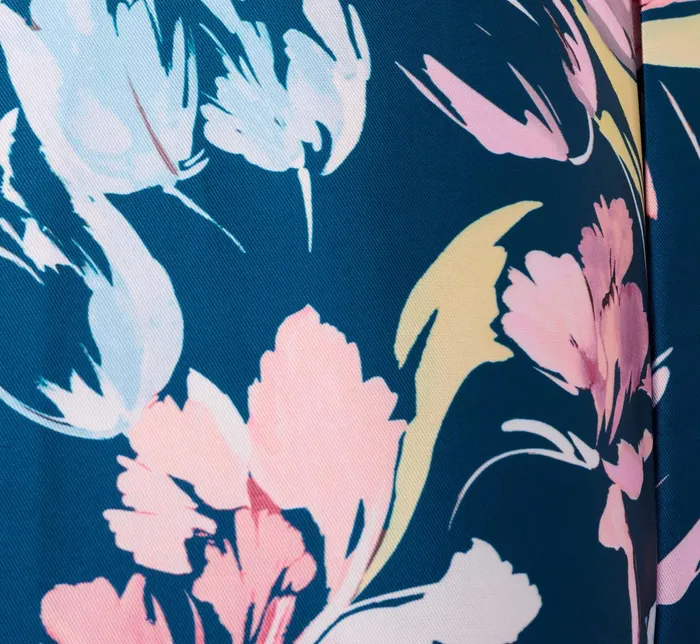 Adrianna Papell Floral Print Mikado Short High Low FitAndFlare Dress In Navy Multi Navy Multi Women Floral Dresses Adrianna Papell Floral Print Mikado Short High Low FitAndFlare Dress In Navy Multi Navy Multi Women Floral Dresses