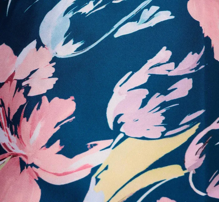 Adrianna Papell Floral Print Mikado Short High Low FitAndFlare Dress In Navy Multi Navy Multi Women Floral Dresses Adrianna Papell Floral Print Mikado Short High Low FitAndFlare Dress In Navy Multi Navy Multi Women Floral Dresses