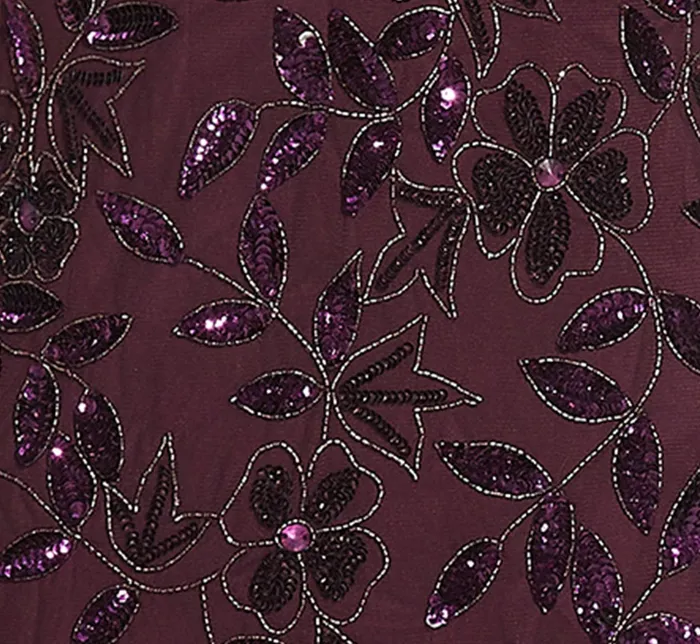 Adrianna Papell Hand Beaded Short Sleeve Floral Godet Gown In Rose Gold Rose Gold Women Floral Dresses Adrianna Papell Hand Beaded Short Sleeve Floral Godet Gown In Rose Gold Rose Gold Women Floral Dresses