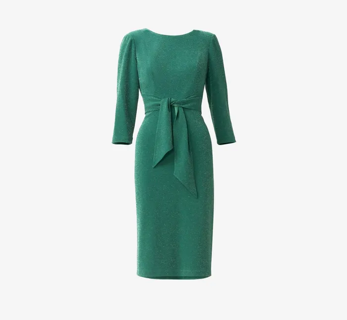 Adrianna Papell Metallic Knit Dress In Light Navy Light Navy Women Day Dresses Adrianna Papell Metallic Knit Dress In Light Navy Light Navy Women Day Dresses