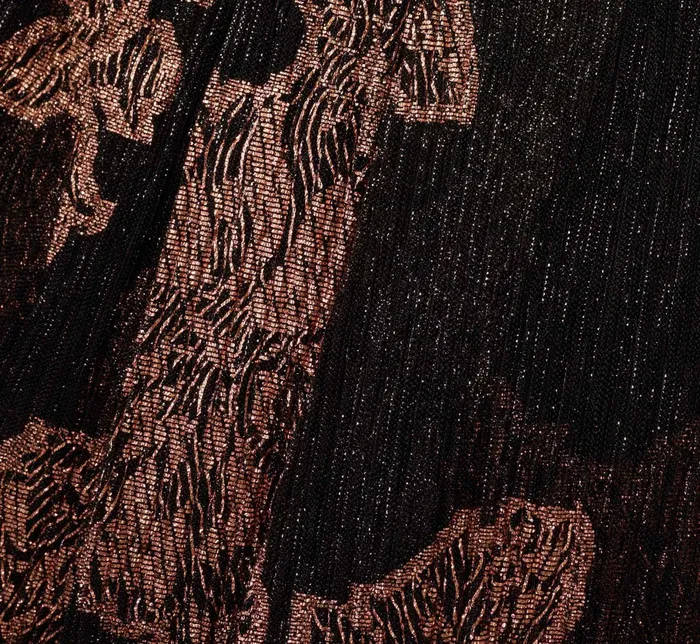 Adrianna Papell Plus Size Metallic Foil Crinkled Mesh MidiLength Wrap Dress In Rose Gold Black Rose GoldBlack Women Short Dresses Adrianna Papell Plus Size Metallic Foil Crinkled Mesh MidiLength Wrap Dress In Rose Gold Black Rose GoldBlack Women Short Dresses