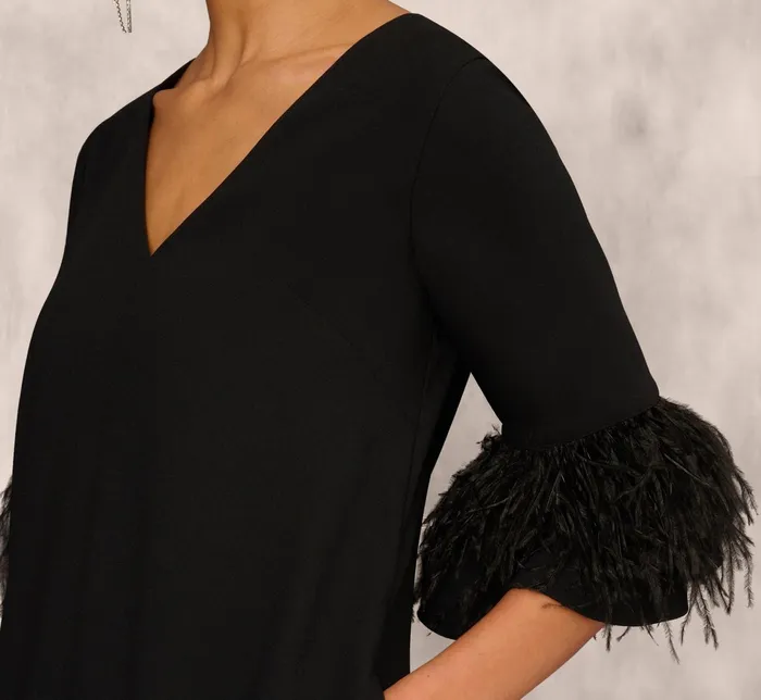 Adrianna Papell Short Trapeze Dress In Black Black Women Short Dresses Adrianna Papell Short Trapeze Dress In Black Black Women Short Dresses