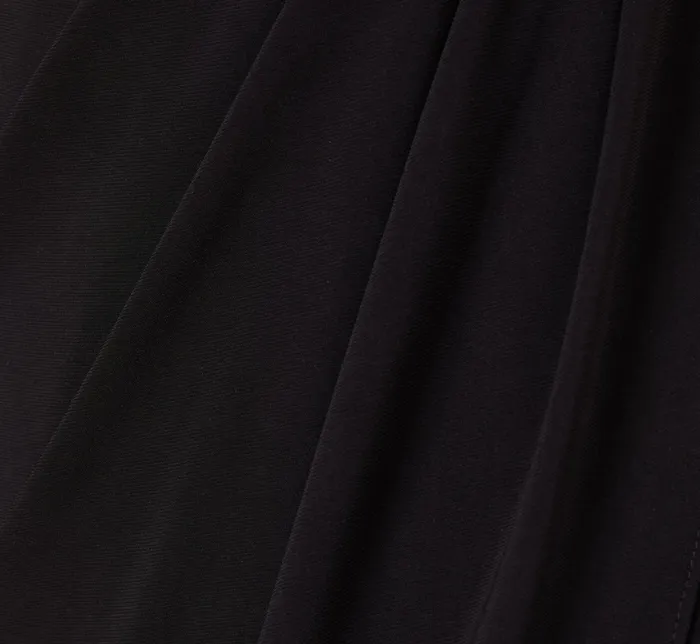 Adrianna Papell Stretch Matte Jersey MidiLength Faux Wrap Dress In Black Black Women Long Dresses Adrianna Papell Stretch Matte Jersey MidiLength Faux Wrap Dress In Black Black Women Long Dresses
