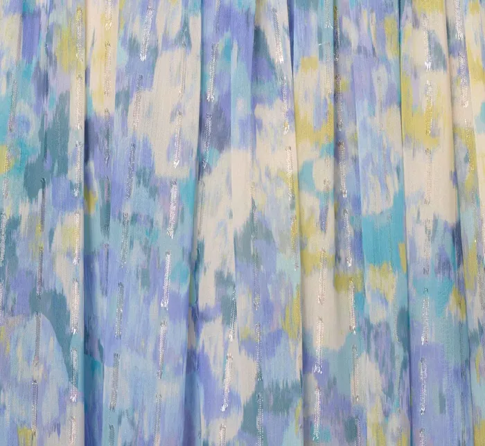 Adrianna Papell Watercolor Floral Print Gown With Off The Shoulder Neckline In Blue Multi Blue Multi Women Floral Dresses Adrianna Papell Watercolor Floral Print Gown With Off The Shoulder Neckline In Blue Multi Blue Multi Women Floral Dresses