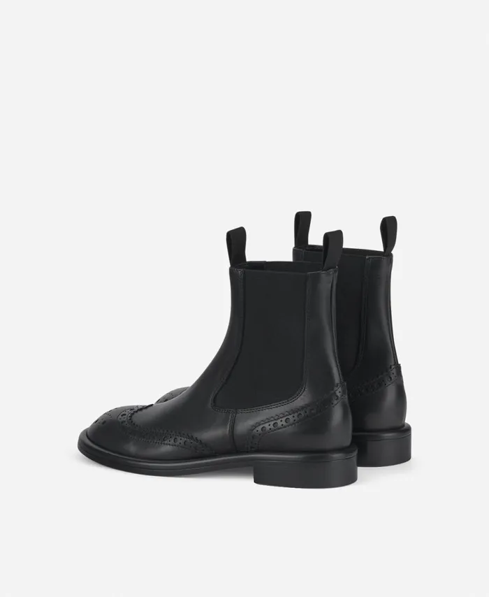 AGL Ankle Boot With Elastic Black ALISON BEAT Women Booties