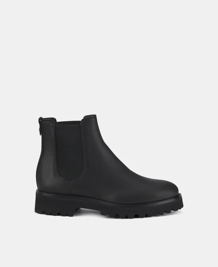 AGL Ankle Boot With Elastic Black Goldie Beatle Women Booties