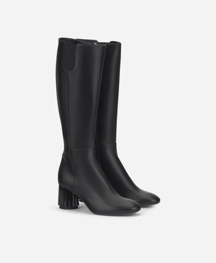 AGL Boot With Heel Black Dorica M Boot Women Boots