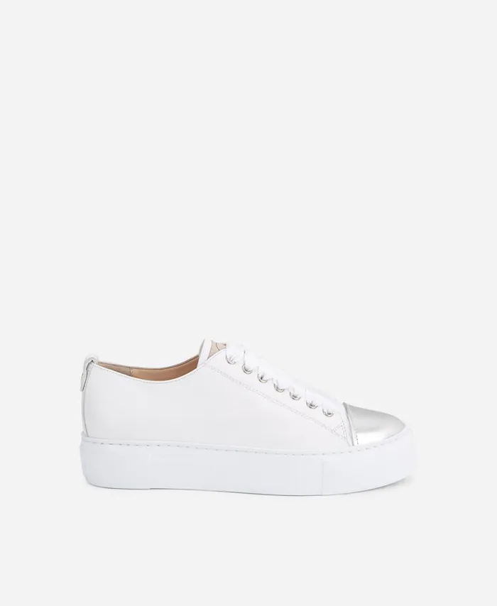 AGL Captoe Sneaker White Mollie Women Sneakers