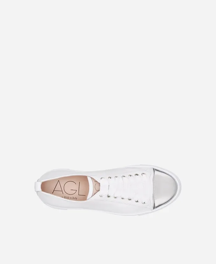 AGL Captoe Sneaker White Mollie Women Sneakers