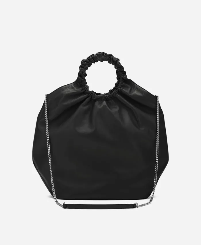 AGL Leather Bag Black Gretty Women Bags