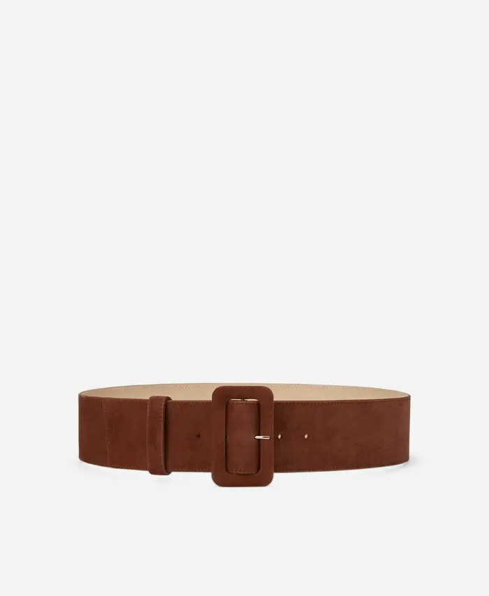 AGL Leather Belt Cognac VIRGINIA Women Belts