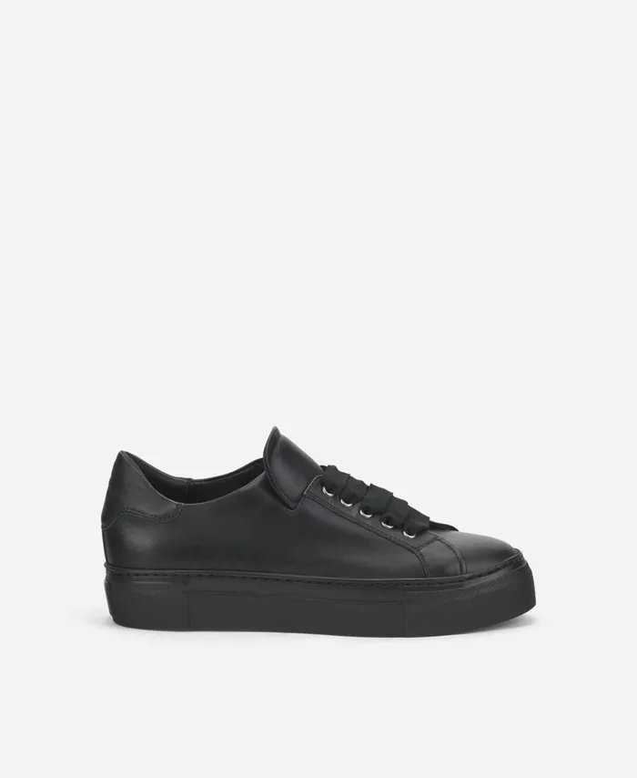 AGL Leather Sneaker Black EDDA Women Sneakers