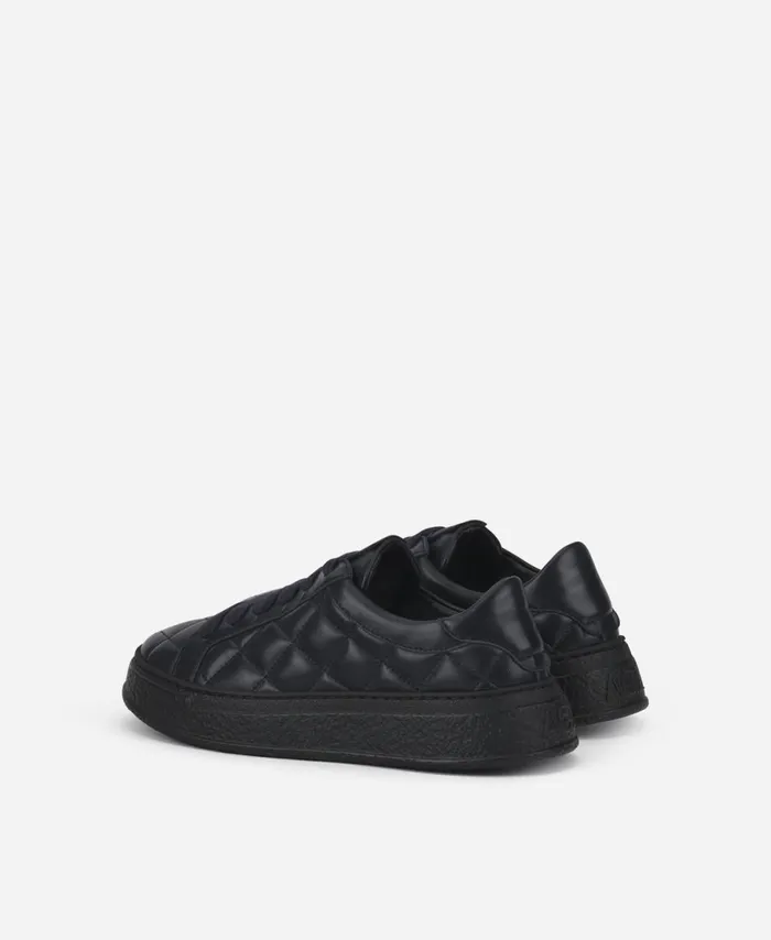 AGL Quilted Sneaker Blue Giuly Matelass Women Sneakers