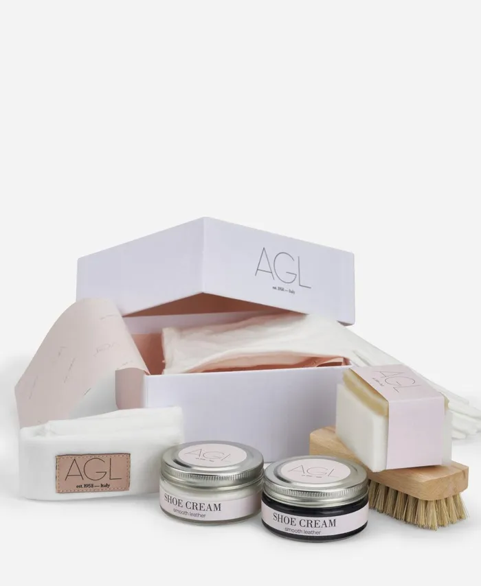 AGL Shoe Cleaning Products White Box Shoe Care Women Shoe Care