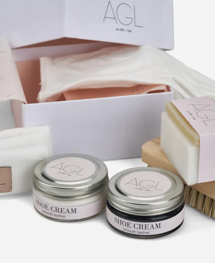 AGL Shoe Cleaning Products White Box Shoe Care Women Shoe Care