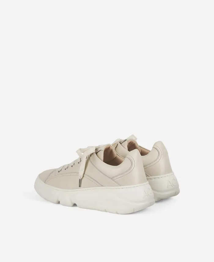 AGL Sneaker With Nylon Laces Ivory Fiona Women Sneakers