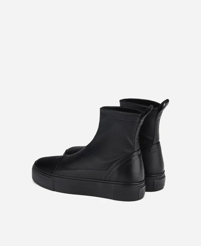 AGL Stretch Sneaker Black IRENE Women Sneakers