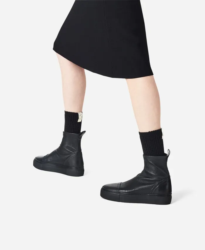 AGL Stretch Sneaker Black IRENE Women Sneakers