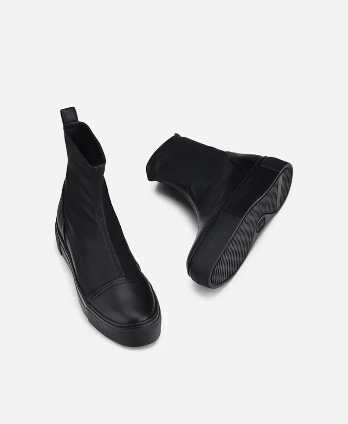 AGL Stretch Sneaker Black IRENE Women Sneakers