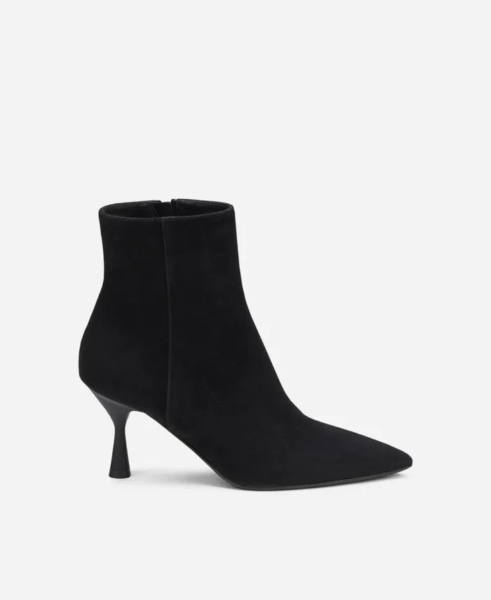AGL Velour Bootie Black IDE BOOTIE Women Booties