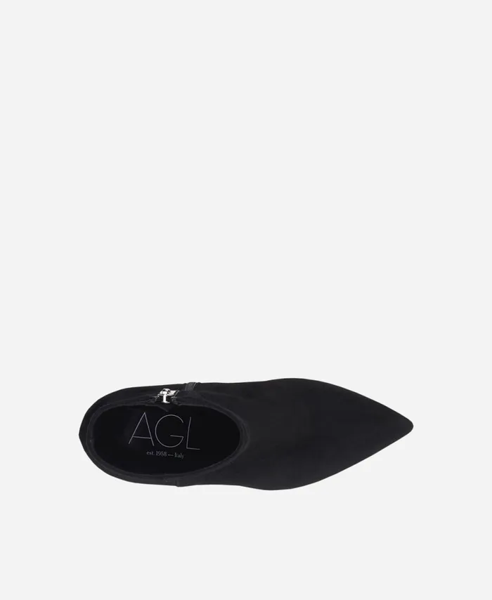 AGL Velour Bootie Black IDE BOOTIE Women Booties