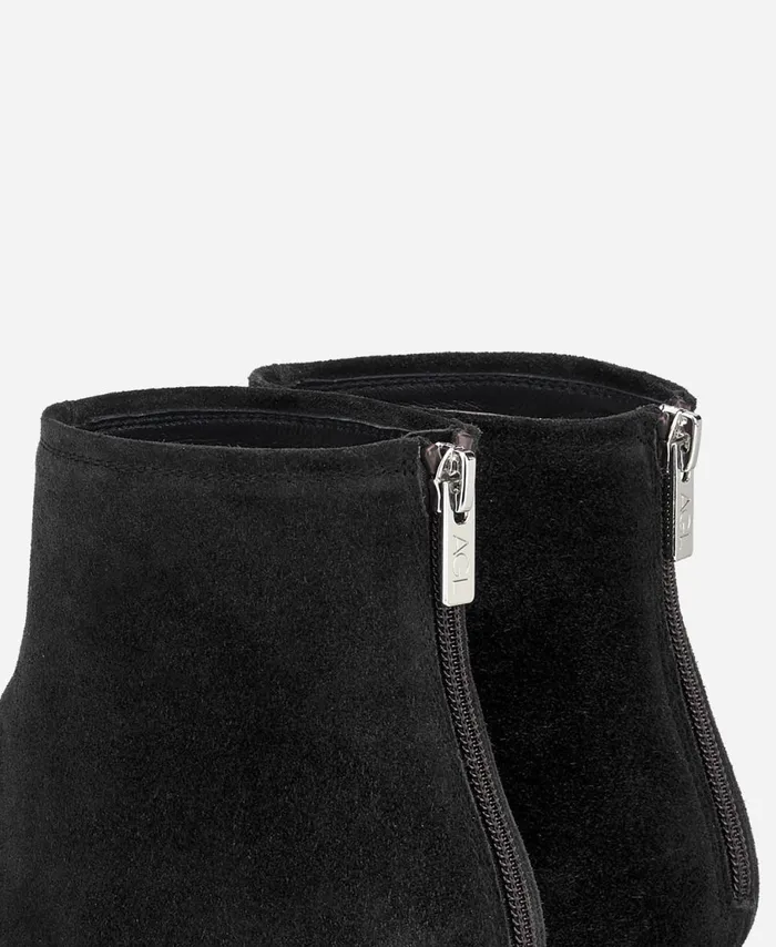 AGL Velour Bootie Black OLGA Women Booties