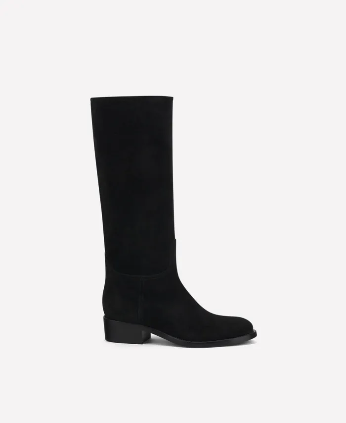 AGL Waterproof Velour Boot Black Georgia Women Boots