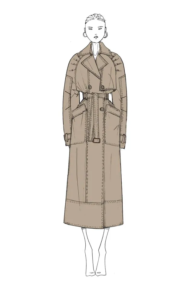Altuzarra Ambretta Coat Neutrals Women Jackets