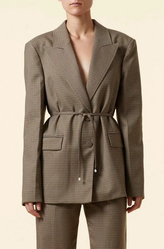 Altuzarra Arbor Jacket Brown Women Jackets