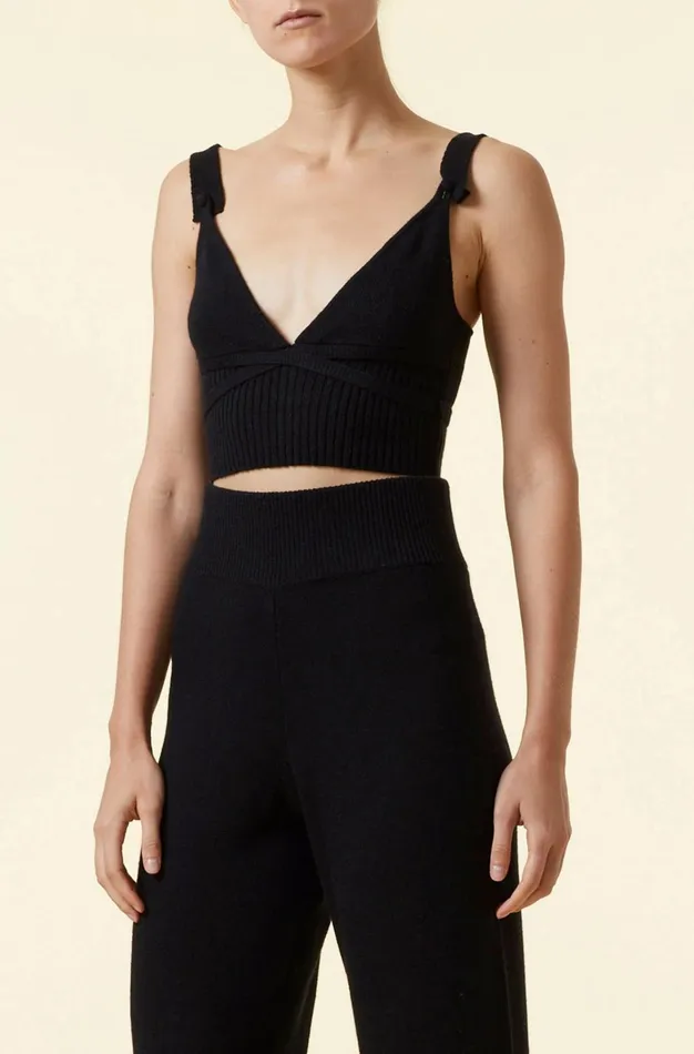 Altuzarra Briallen Top Black Women Tops