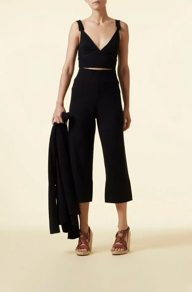 Altuzarra Briallen Top Black Women Tops