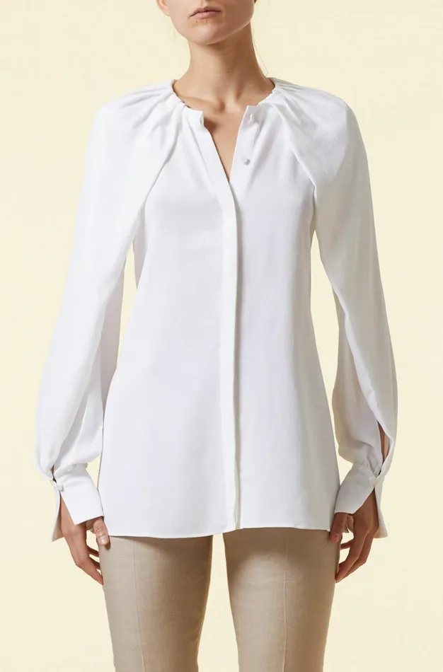 Altuzarra Celandine Top White Women Tops