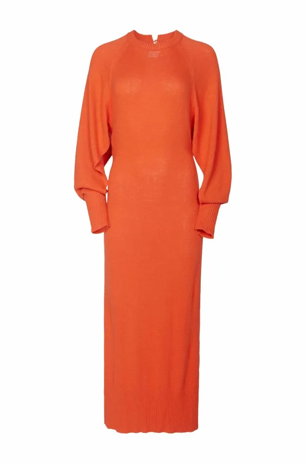 Altuzarra Chamomile Dress Orange Women Dresses