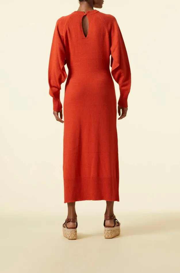 Altuzarra Chamomile Dress Orange Women Dresses