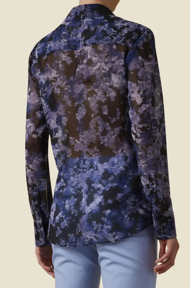 Altuzarra Chika Top Blue Women Tops