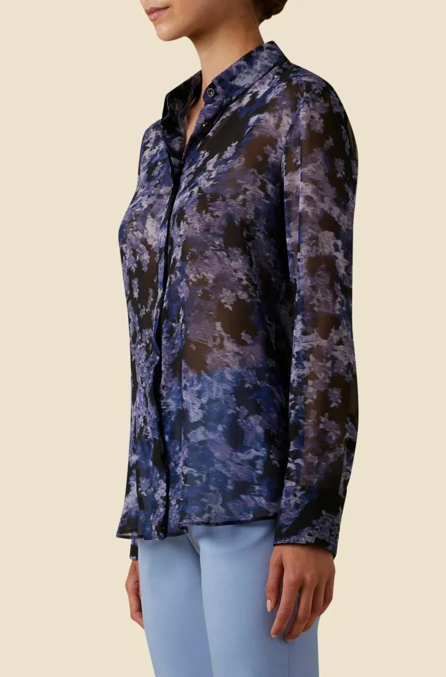 Altuzarra Chika Top Blue Women Tops