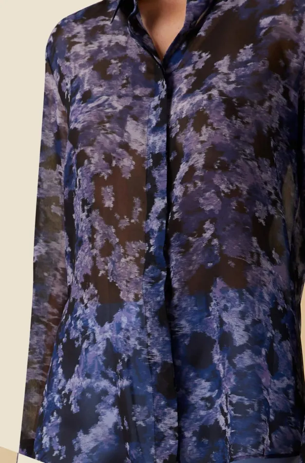 Altuzarra Chika Top Blue Women Tops