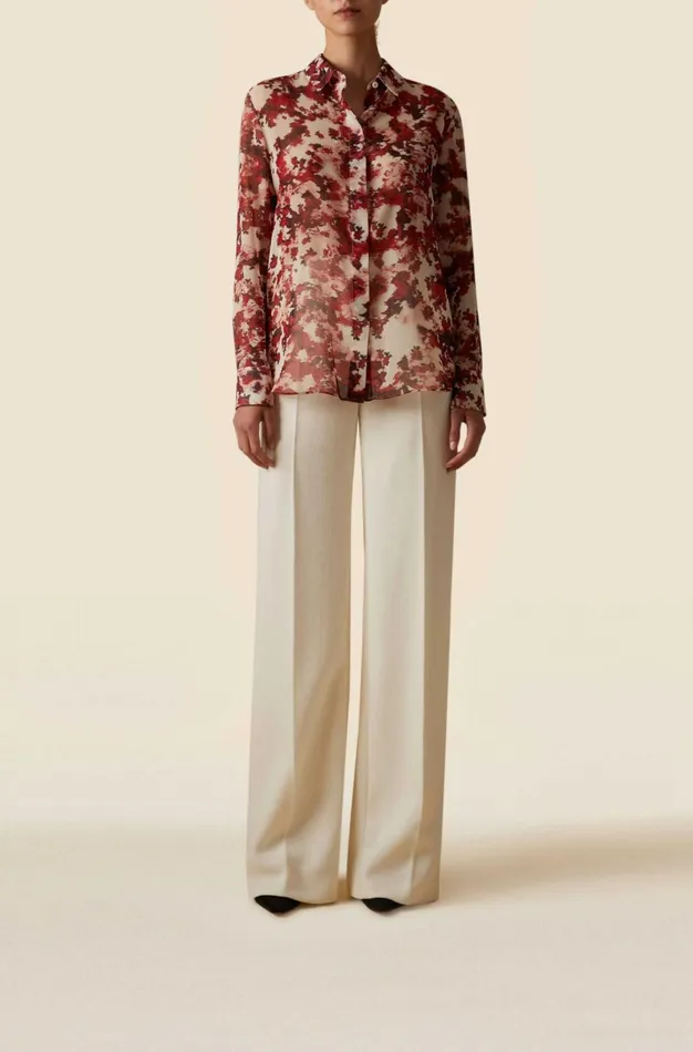 Altuzarra Chika Top Red Women Tops