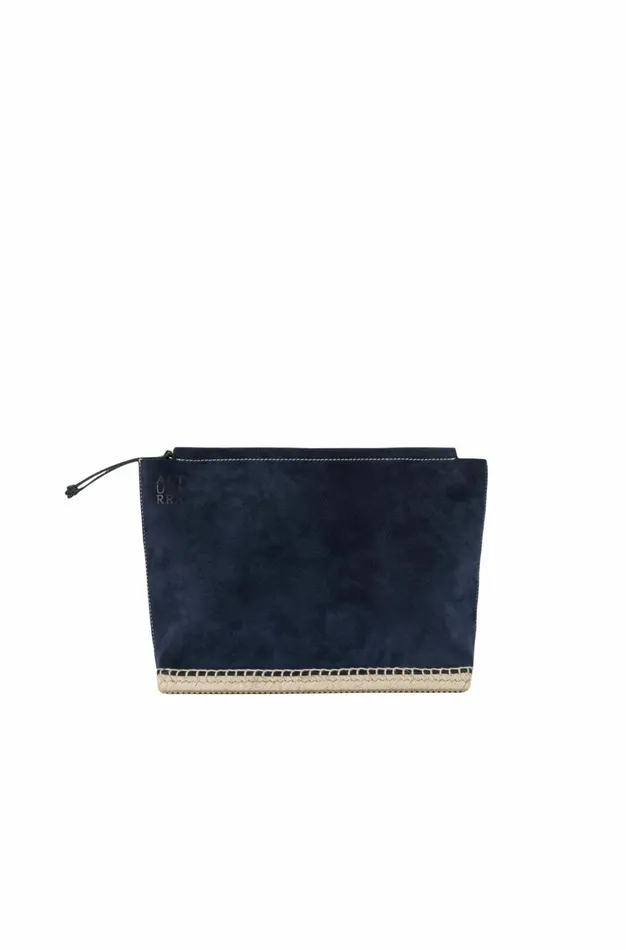 Altuzarra Espadrille Clutch Blue Women Bags