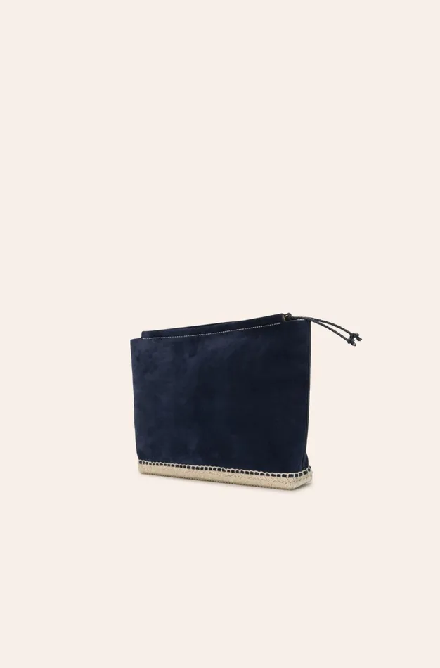 Altuzarra Espadrille Clutch Blue Women Bags