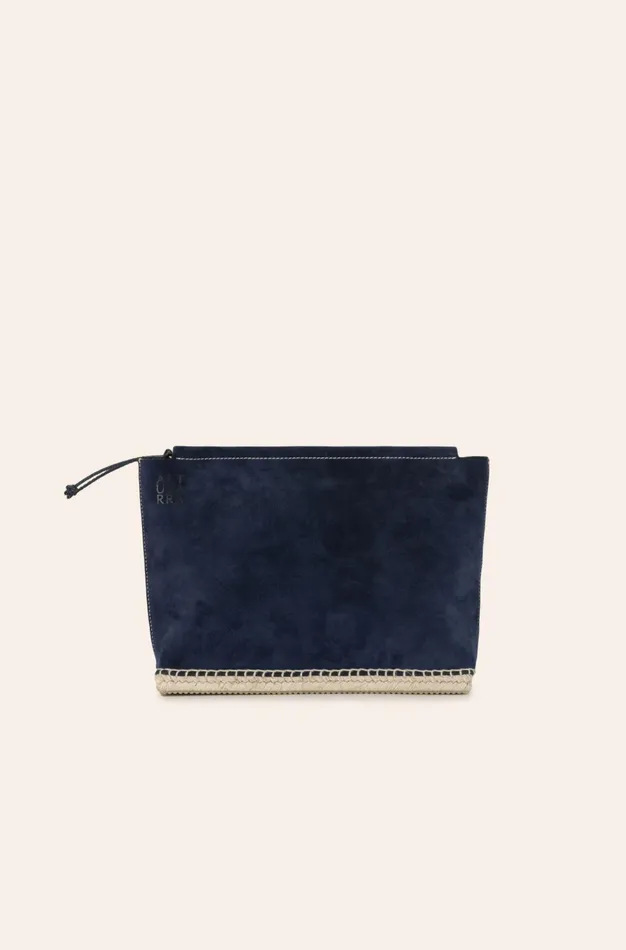Altuzarra Espadrille Clutch Blue Women Bags