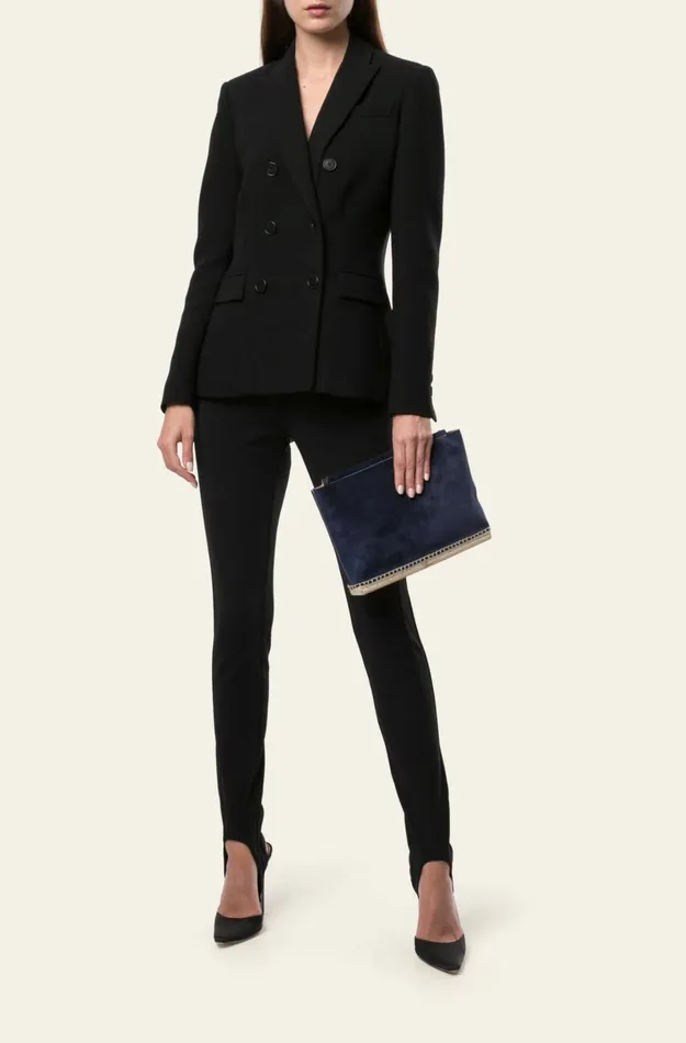 Altuzarra Espadrille Clutch Blue Women Bags