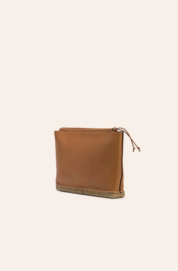 Altuzarra Espadrille Clutch Brown Women Bags