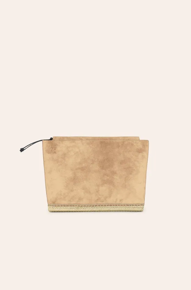 Altuzarra Espadrille Clutch Neutrals Women Bags