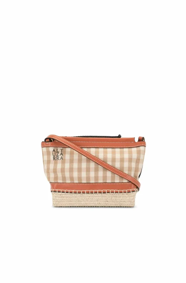 Altuzarra Espadrille Mini Crossbody Bag Brown Women Bags