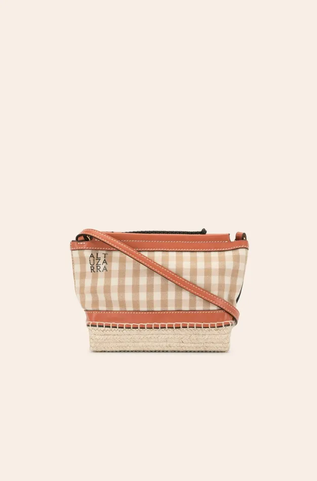 Altuzarra Espadrille Mini Crossbody Bag Brown Women Bags